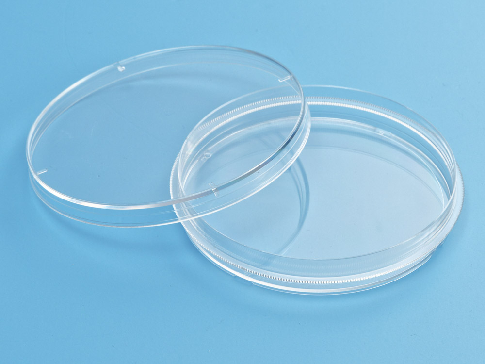 Чашка Петри 90*17 мм, односекционная, вентилируемая