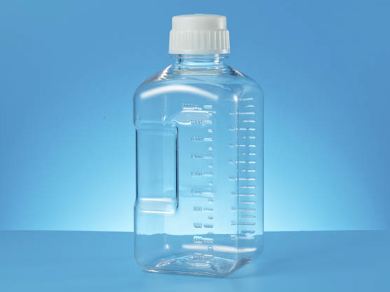 Бутыль 2000 мл с крышкой, квадратная, SSB010002