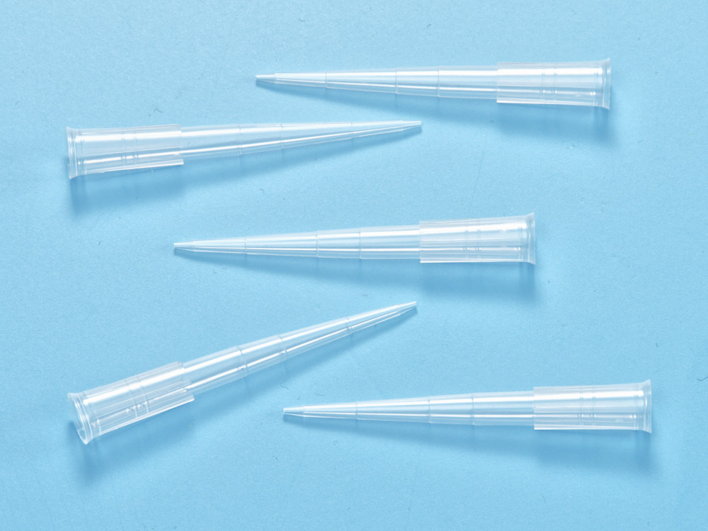 Наконечник для дозаторов без фильтра, объём 0,5-250 мкл,1000 штук в упаковке