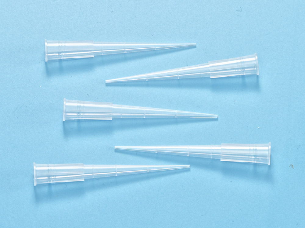 Наконечники для дозаторов без фильтра, объём 10-200 мкл., 1000 штук в упаковке